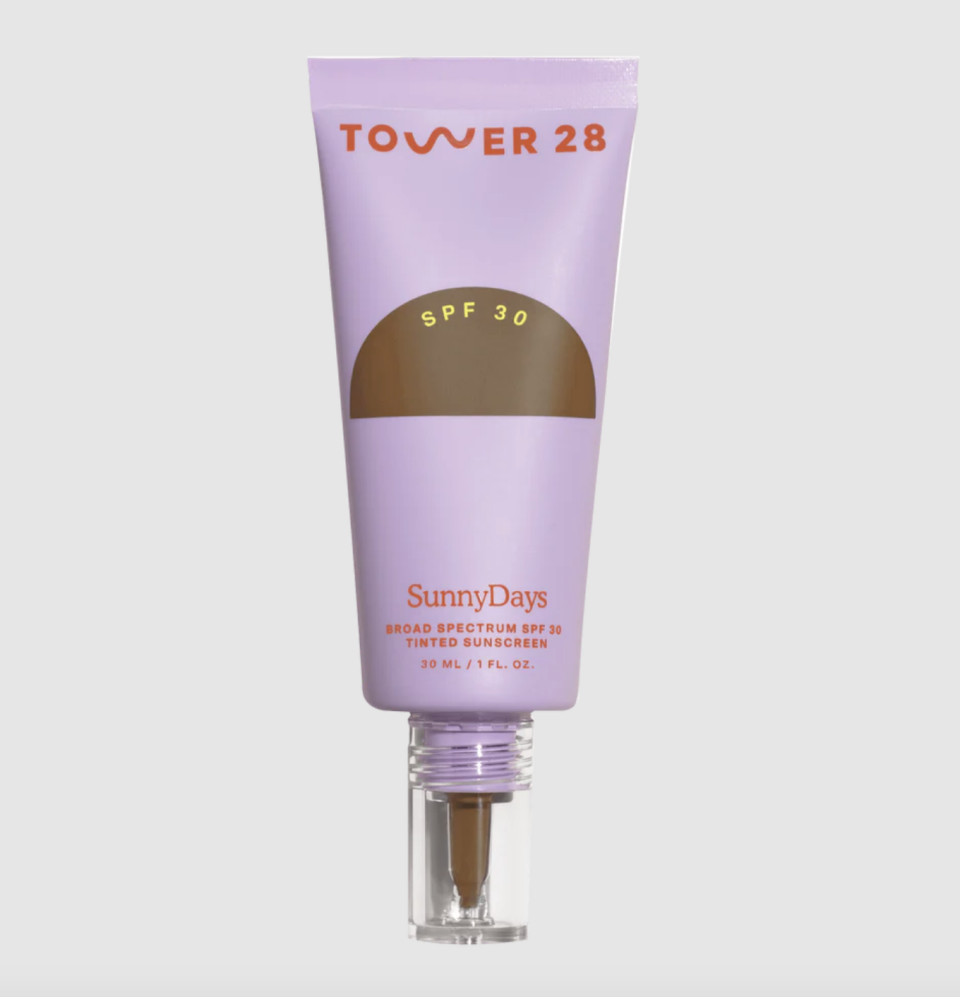 <p><a href="https://go.redirectingat.com?id=74968X1596630&url=https%3A%2F%2Fwww.tower28beauty.com%2Fproducts%2Fsunnydays-tinted-spf%3Fvariant%3D40161690746935&sref=https%3A%2F%2Fwww.harpersbazaar.com%2Fbeauty%2Fskin-care%2Fg60258006%2Fbest-tinted-sunscreen%2F" rel="nofollow noopener" target="_blank" data-ylk="slk:Shop Now;elm:context_link;itc:0;sec:content-canvas" class="link ">Shop Now</a></p><p>SunnyDays SPF 30 Tinted Foundation</p><p>$32.00</p><span class="copyright">Tower 28</span>