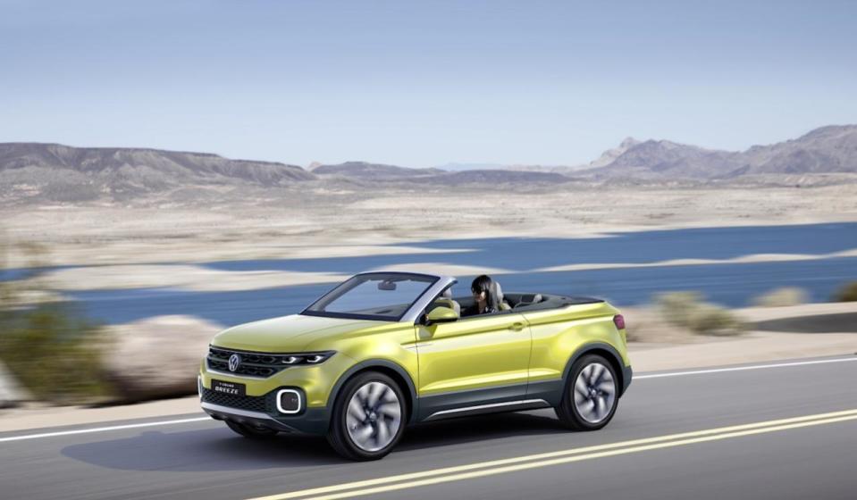 <p>Volkswagen T-Cross Breeze Concept</p>