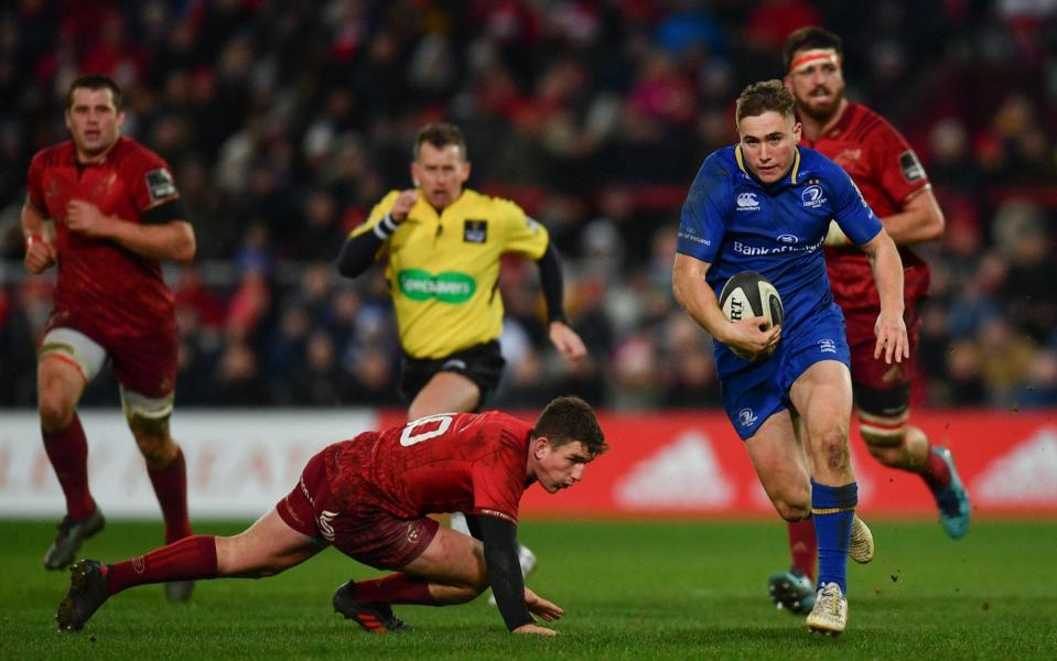 Jordan Larmour is an exciting young talent - Sportsfile