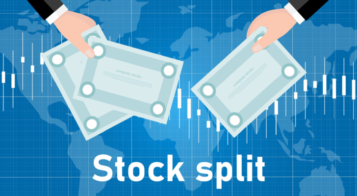 Stock splits, companies do exchange transactions to increase the number of shares by issuing more shares to current shareholders