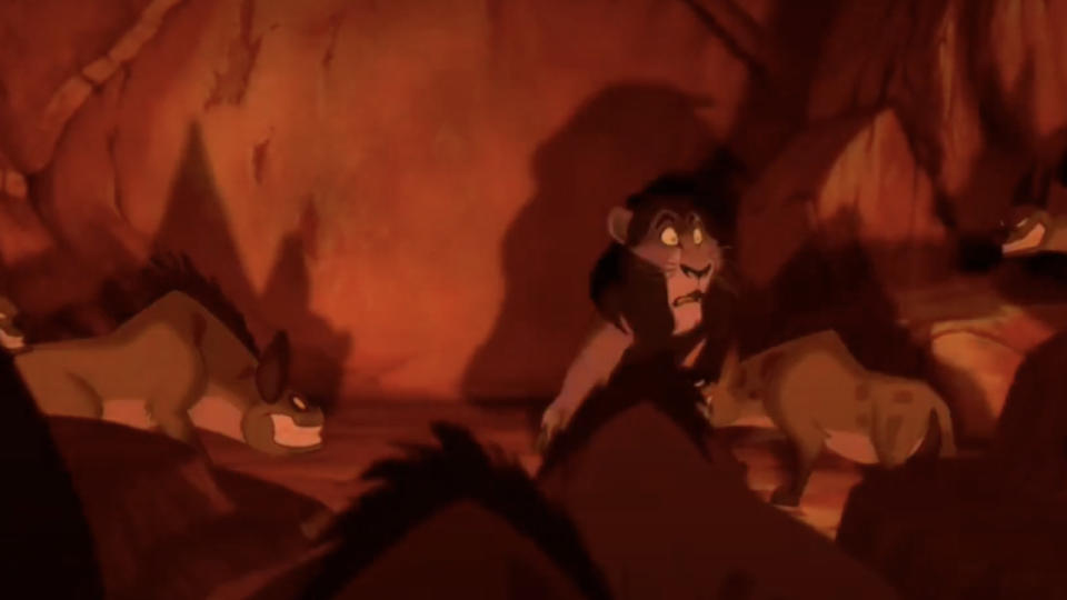 The Hyenas Kill Scar (The Lion King)