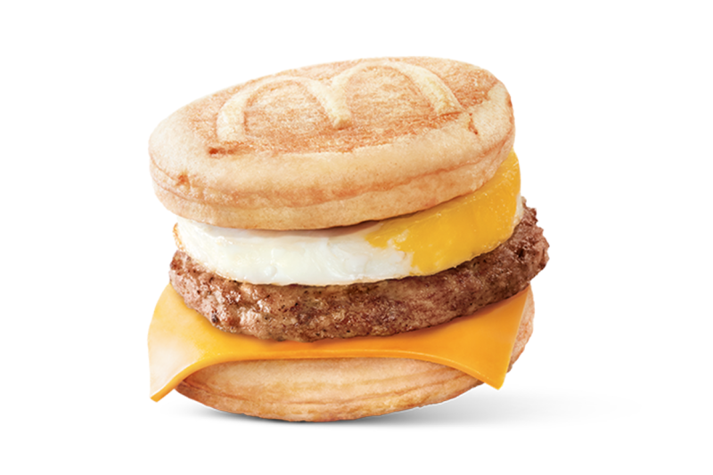 McDonald's – A picture of Sausage McGriddles with Egg