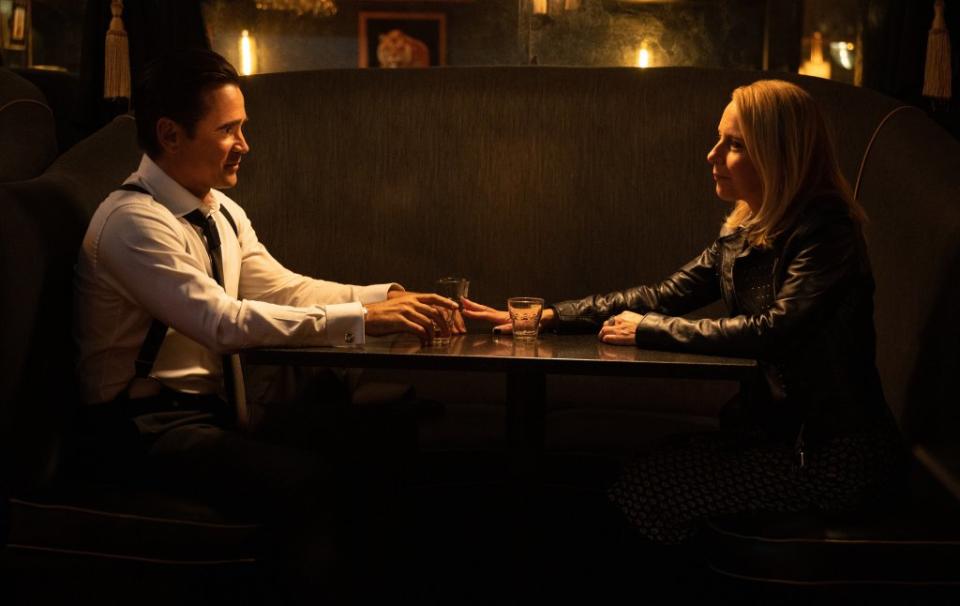 Colin Farrell and Amy Ryan in “Sugar.” Courtesy of Apple