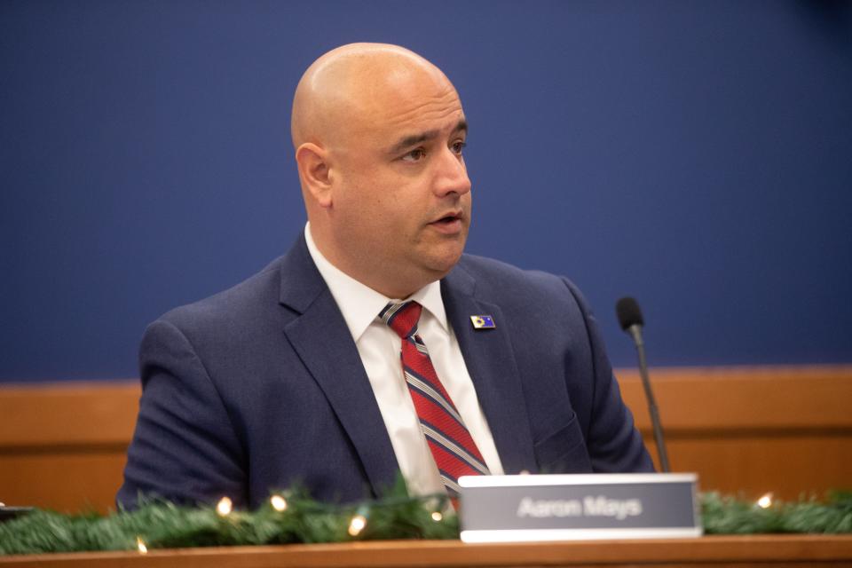 When Shawnee County Commissioner Aaron Mays left the commission room after a property tax rate hearing last year, some in the audience thought the meeting was over.