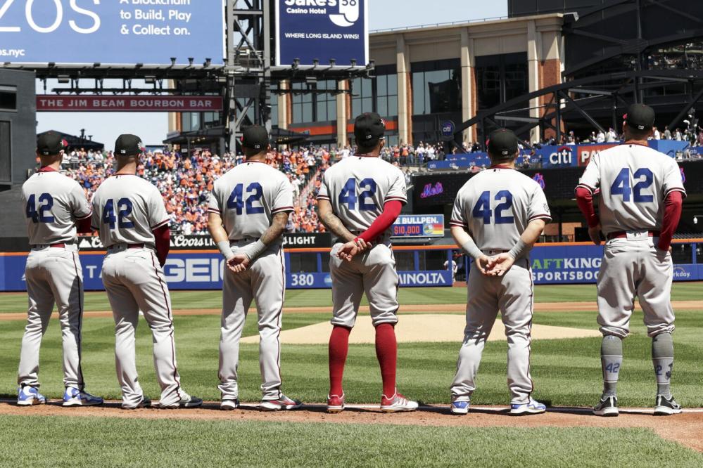 All of MLB to wear Jackie Robinson's No. 42 in Dodger Blue on April 15 -  ESPN