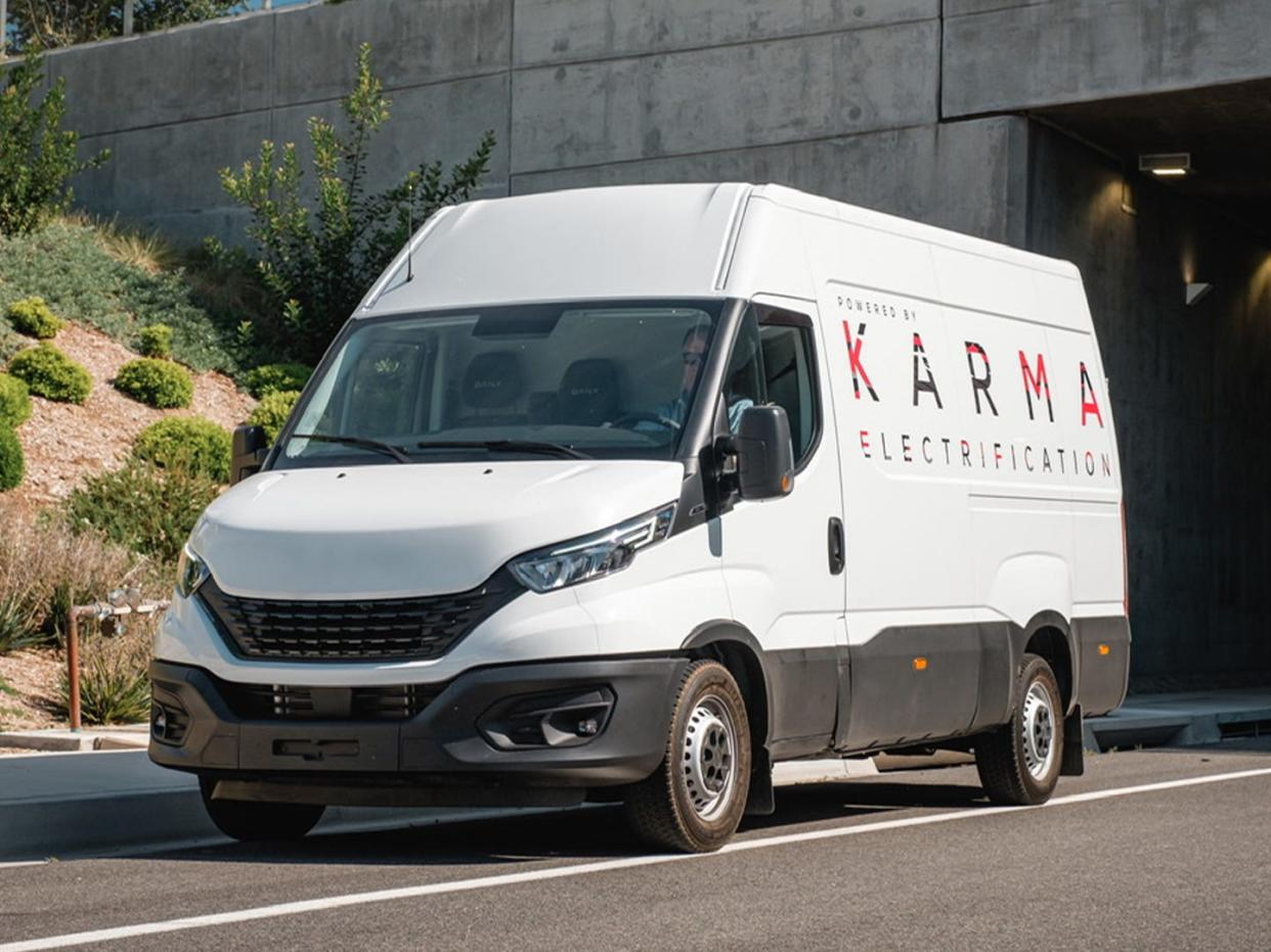 Karma Automotive's E Flex utility van. 5