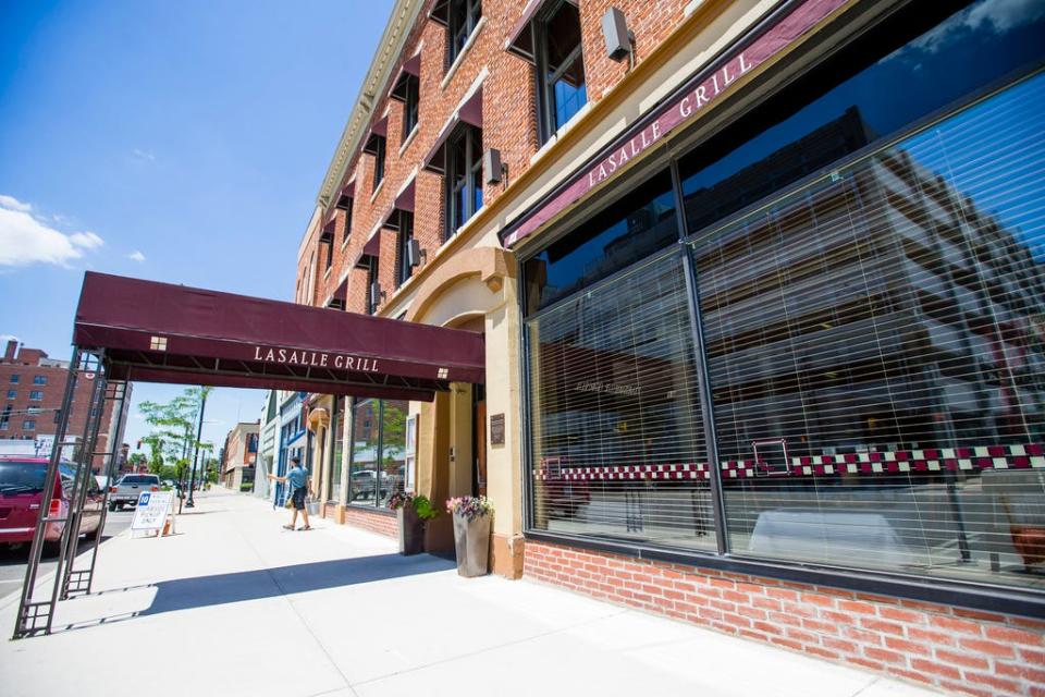 LaSalle Grill on Colfax Avenue in downtown South Bend will soon add a patio seating with new awnings and heaters.