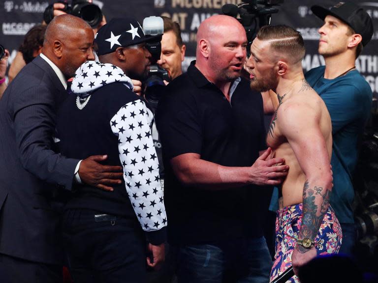 Floyd Mayweather and Conor McGregor's entourages warned of their conduct ahead of Las Vegas showdown