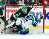 NHL: Vancouver Canucks at Minnesota Wild