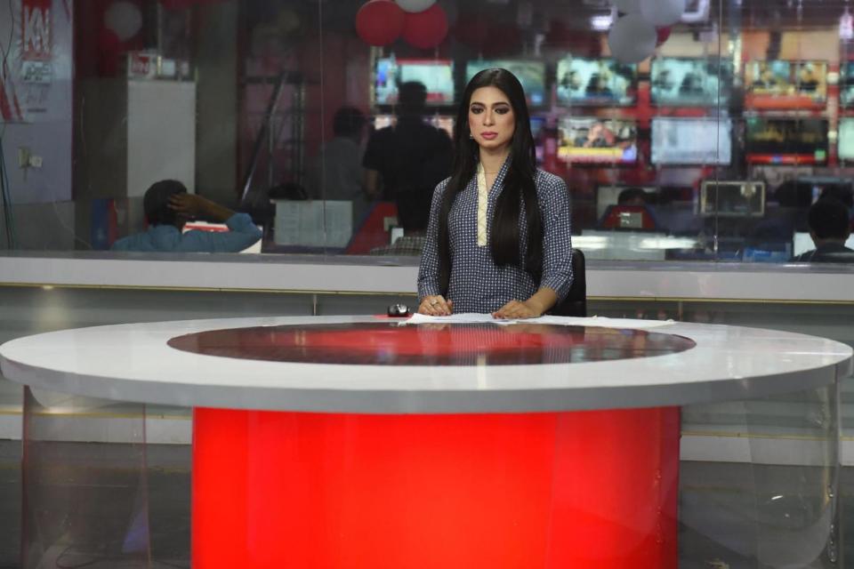 Pakistan's first transgender news anchor Marvia Malik (AFP/Getty Images)