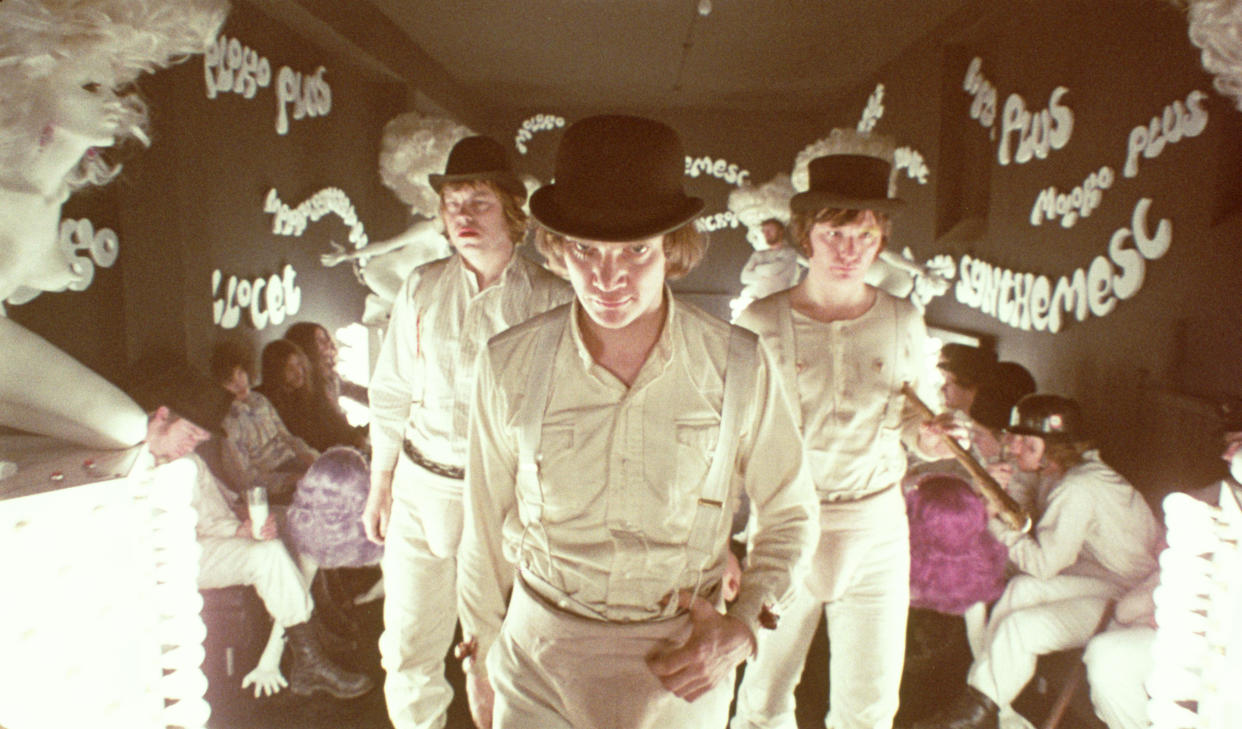 Malcolm McDowell stars in 1971's A Clockwork Orange (Warner Bros)