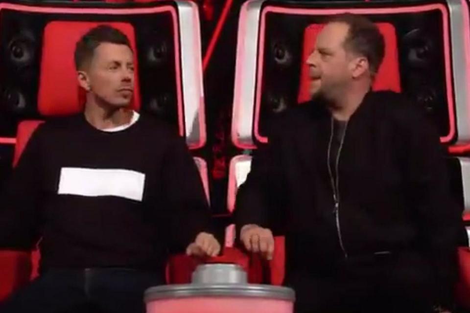 Confused: The judges on The Voice Germany