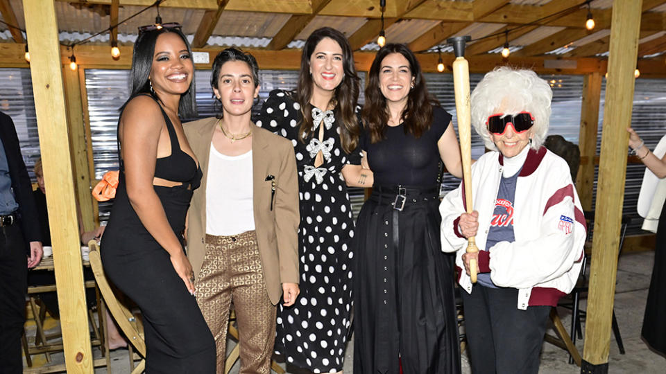 From left: Chanté Adams, Roberta Colindrez, D’Arcy Carden, Abbi Jacobson, Maybelle Blair - Credit: Jeff Neira for Prime Video