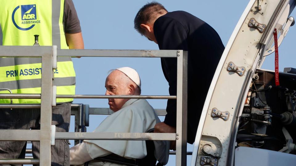 Der Papst reist nach Kanada. (Bild: dpa)