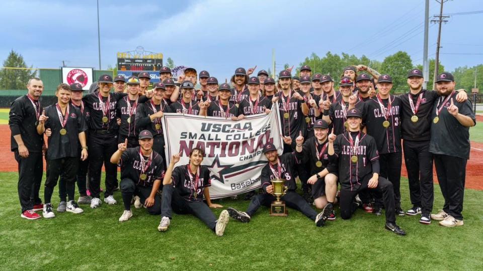 The University of Cincinnati-Clermont baseball team won the United State Collegiate Athletic Association Small College National Championship by defeating Penn State DuBois on May 17, 2024 in DuBois, Pennsylvania.