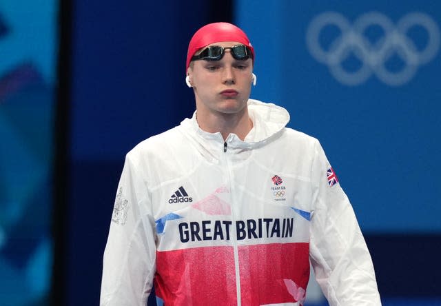 Duncan Scott finished just 0.04secs behind his GB team-mate (Joe Giddens/PA)