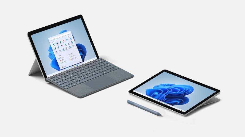 The Surface Go 3 is the latest lightweight version of the 2-in-1. (Microsoft)