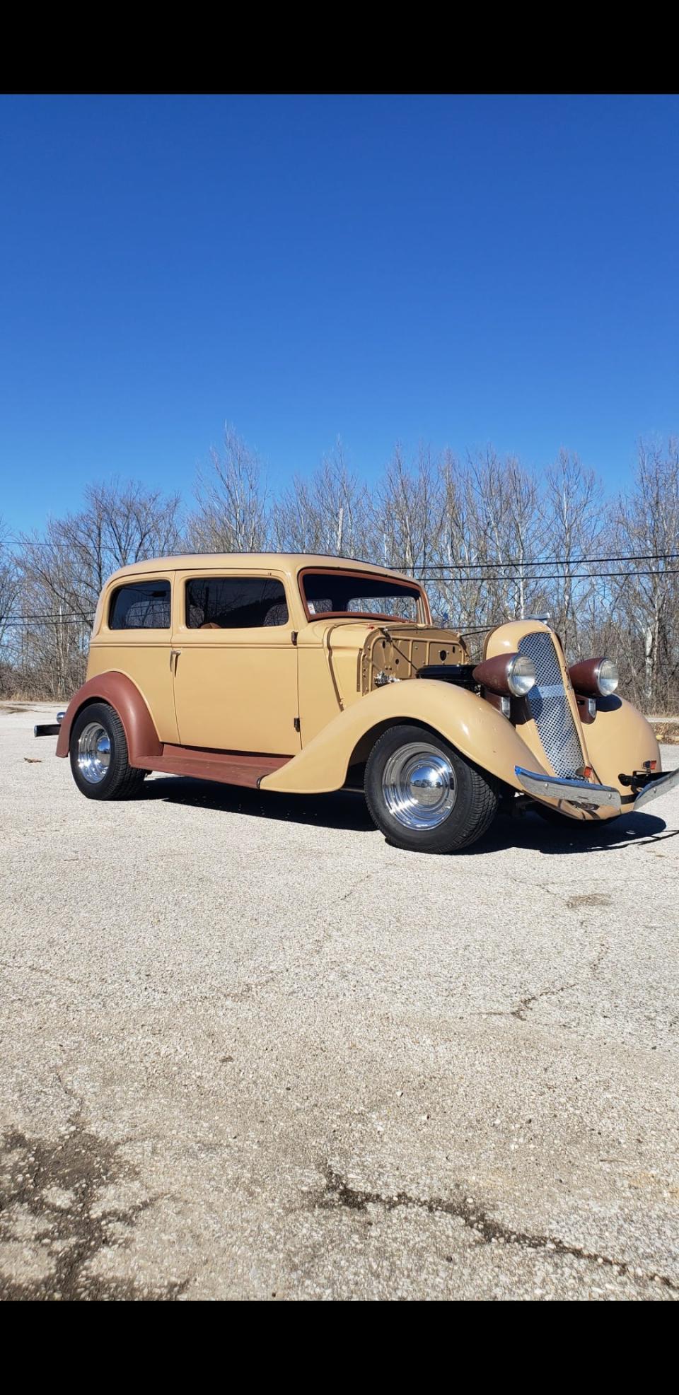 The Walls' family's Graham automobile.