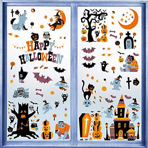 <p><strong>CCINEE</strong></p><p>amazon.com</p><p><strong>$6.99</strong></p><p>More is more with this set of Halloween window stickers that includes over 140 pieces!</p>