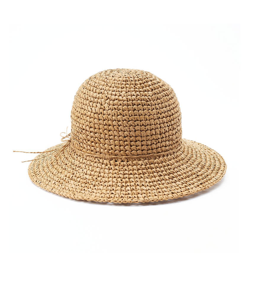 <p>Crocheted Straw Floppy Hat, $19, <a rel="nofollow noopener" href="https://www.kohls.com/product/prd-2768058/sonoma-goods-for-life-crocheted-straw-floppy-hat.jsp?prdPV=43" target="_blank" data-ylk="slk:kohls.com;elm:context_link;itc:0;sec:content-canvas" class="link ">kohls.com</a> </p>