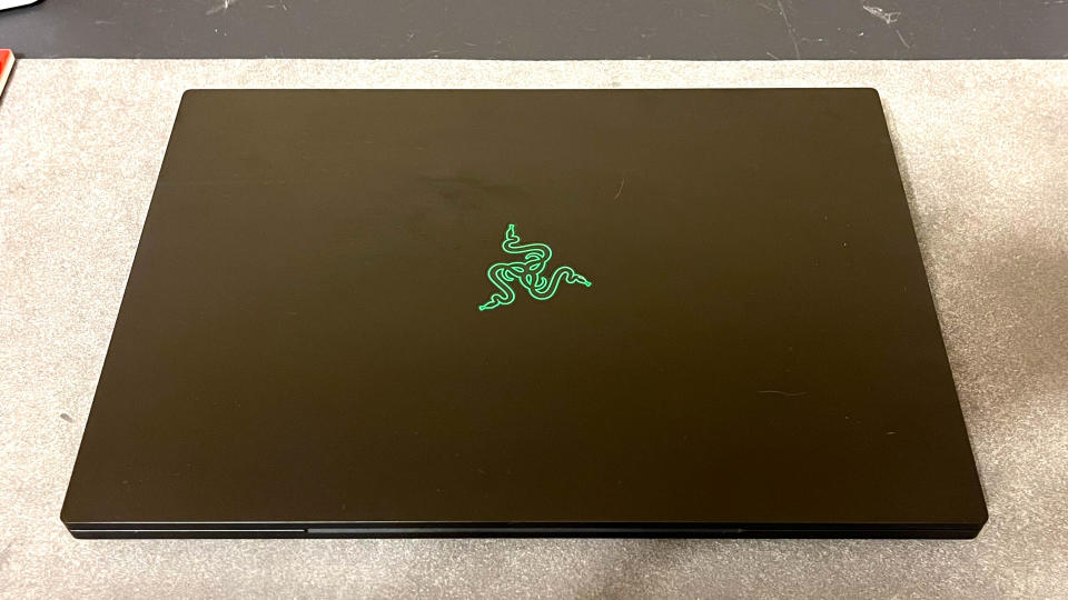 Razer Blade 16 (2023) on a desk