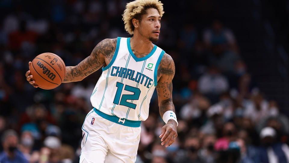 Kelly Oubre Jr, pictured here in action for the Charlotte Hornets.