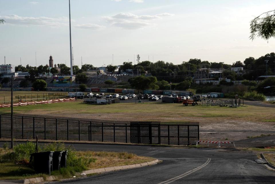 Shelby Park as seen in Eagle Pass, Texas on July 29, 2023. 
Verónica G. Cárdenas for The Texas Tribune