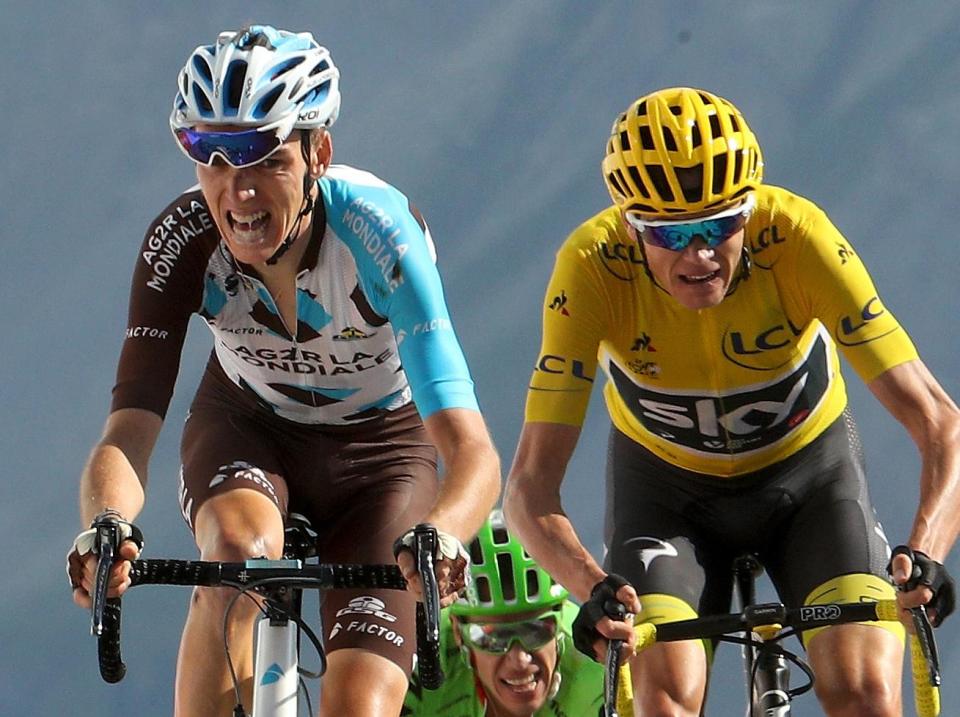 Bardet (L) and Uran (M) are both contenders to Froome's crown (Getty)