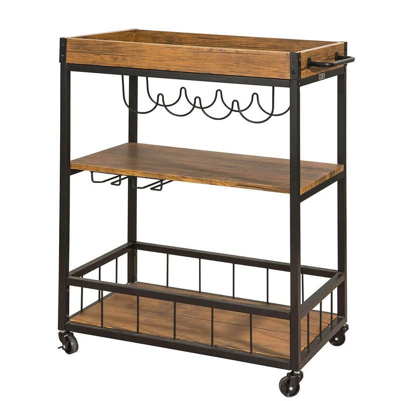 Bar Serving Cart