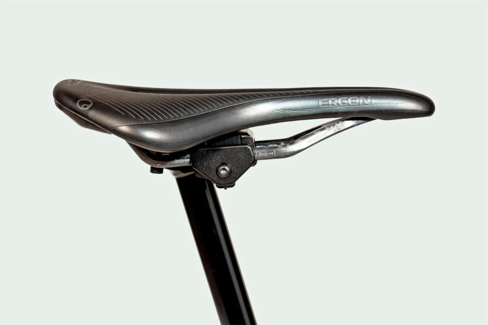 Fair Drop Best UC offset 2-bolt seatpost head, 2° steeper seat angle