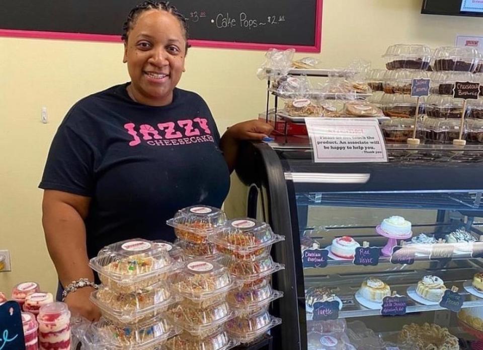 Gerri Brown owns Jazzy Cheesecakes, which offers more than 80 flavors of cheesecakes.