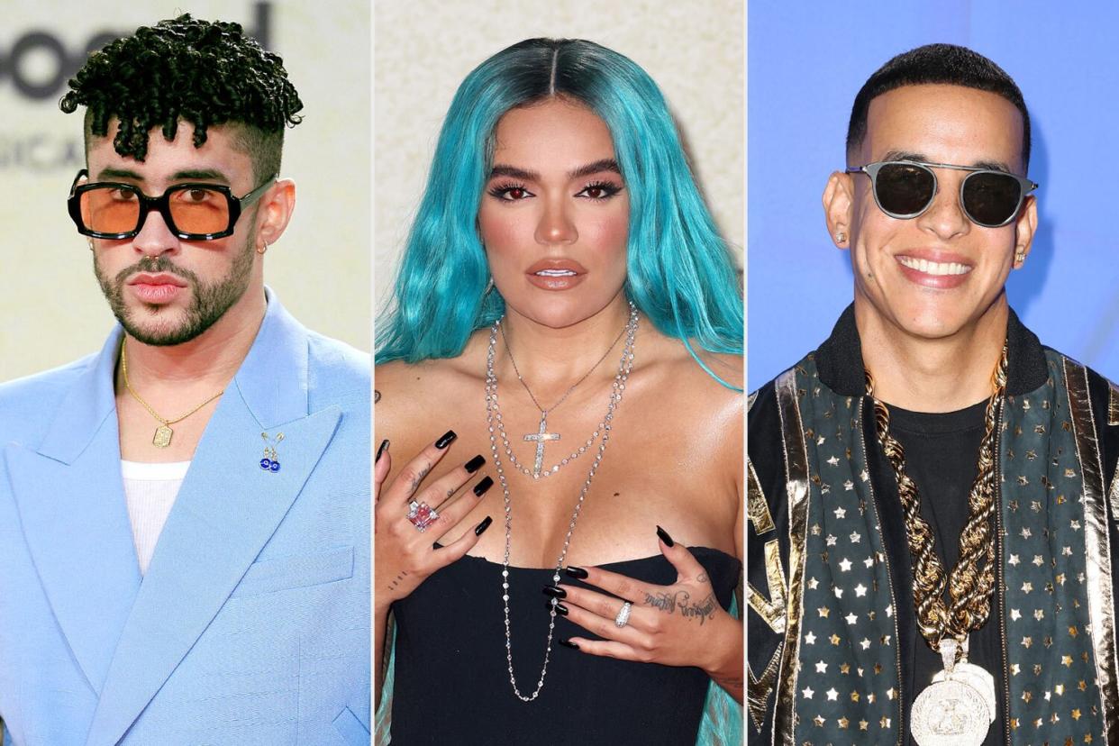 bad bunny, karol g, and daddy yankee