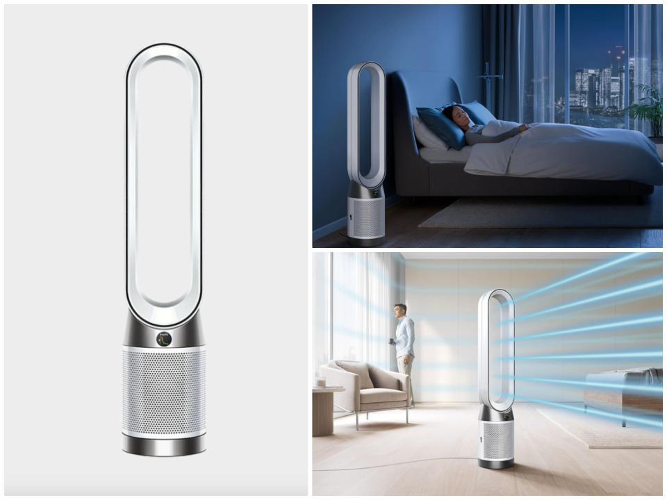 ▲Dyson Purifier Cool 二合一涼風智慧空氣清淨機TP1，原價18,900元，特惠價52折9,900元。（圖／恆隆行