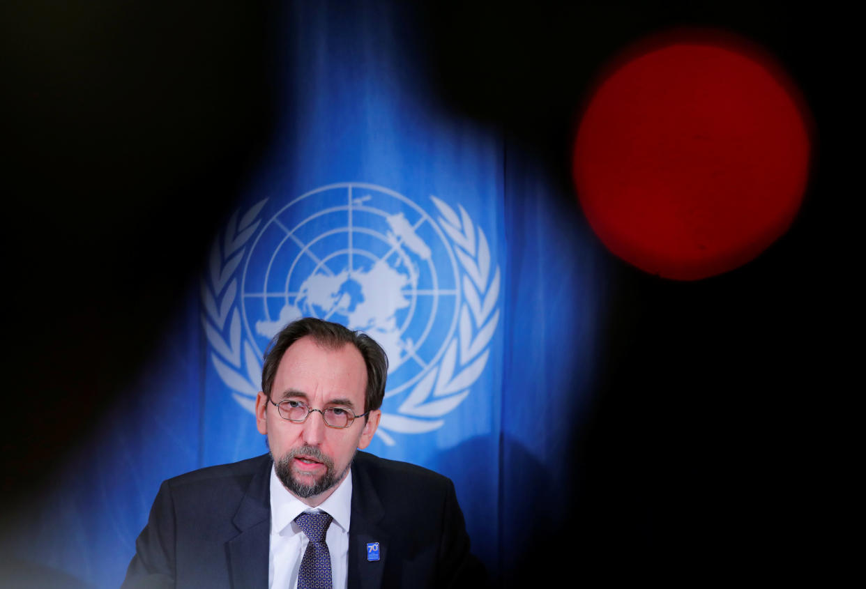 Zeid Ra'ad al-Hussein will be stepping down as UN high commissioner for human rights at the end of August. He will be <a href="https://news.un.org/en/story/2018/08/1016782" target="_blank" rel="noopener noreferrer">replaced by former Chilean President Michelle Bachelet</a>. (Photo: Denis Balibouse/Reuters)
