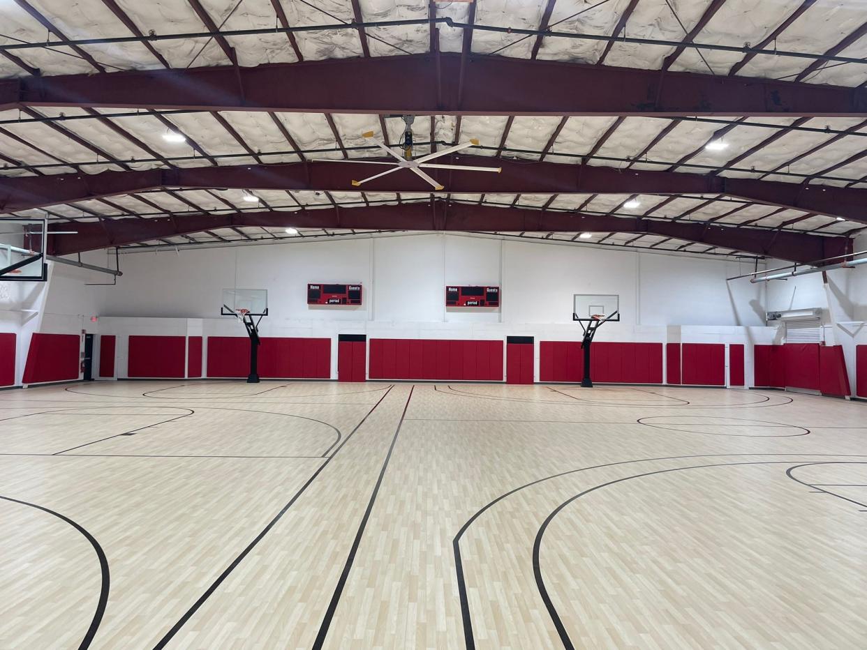 Inside the new Pickup USA fitness and basketball facility coming to Hanover in May.