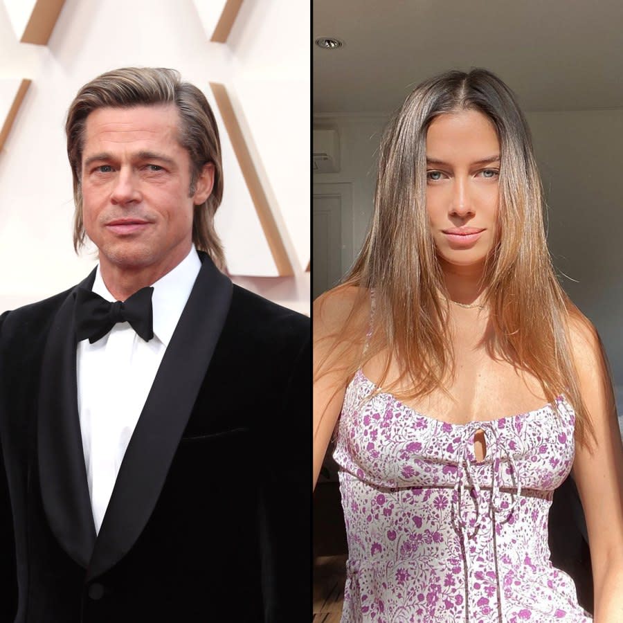 Brad Pitt and Girlfriend Nicole Poturalski Split
