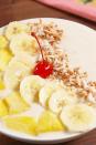 <p>The breakfast-approved piña colada 😉</p><p>Get the recipe from <a href="https://www.delish.com/cooking/recipe-ideas/recipes/a51092/pina-colada-smoothie-bowls-recipe/" rel="nofollow noopener" target="_blank" data-ylk="slk:Delish;elm:context_link;itc:0;sec:content-canvas" class="link ">Delish</a>.</p>