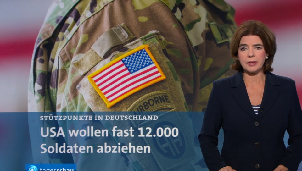 Der zu diesem Bericht gehörige Korrespondentenbeitrag brachte die "Tagessschau" etwas durcheinander (Bild: Screenshot ARD)