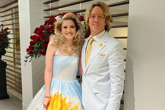 Larry Birkhead/Instagram Dannielynn Birkhead and Larry Birkhead, 2023 Kentucky Derby