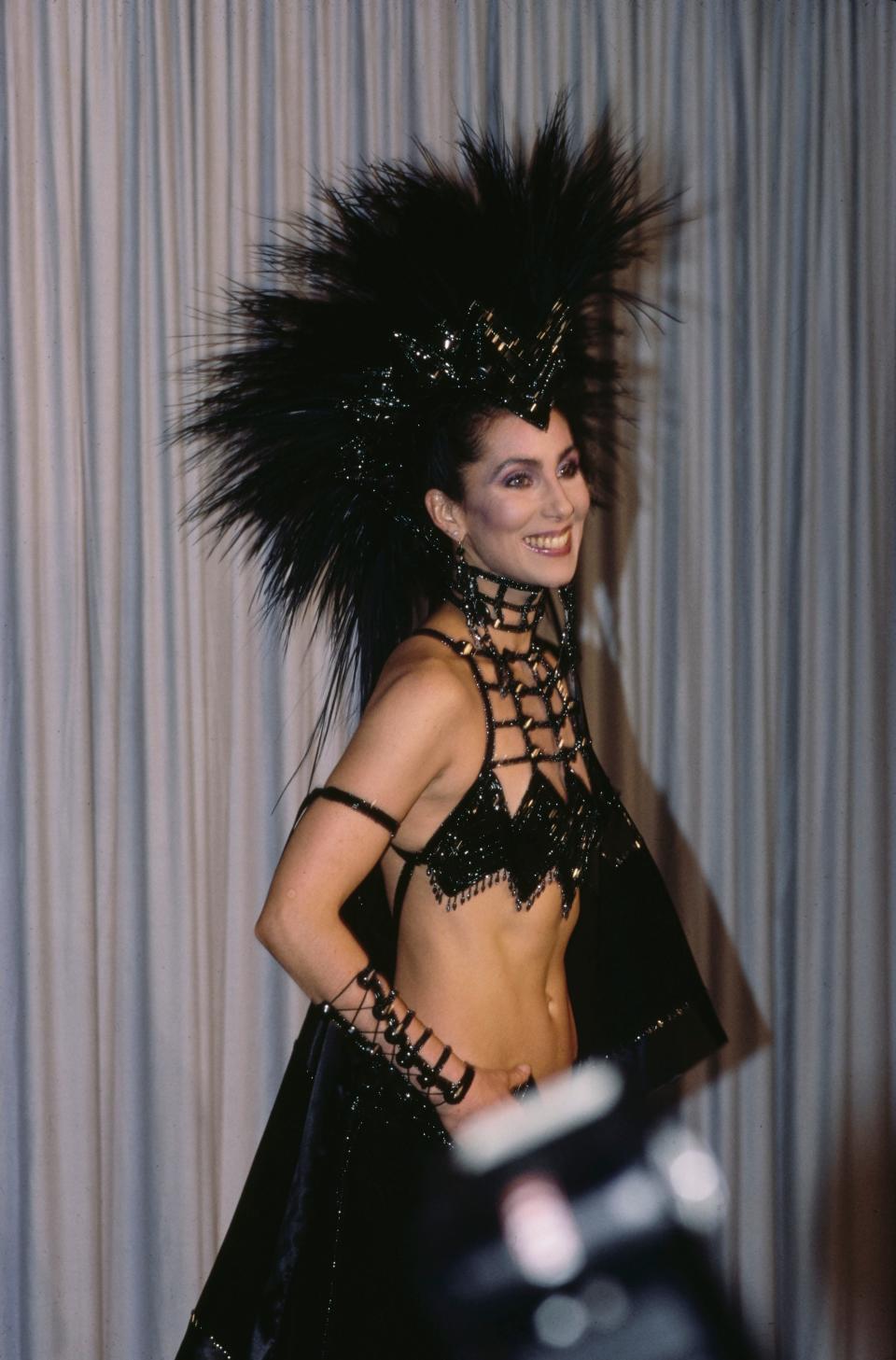 Cher in 1986.