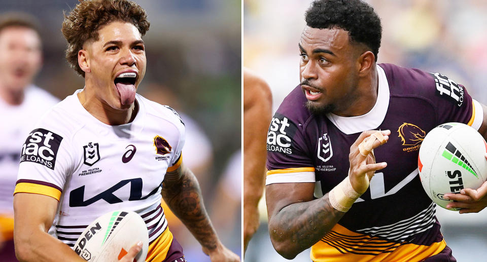 Reece Walsh and Ezra Mam have been a key part of Brisbane's meteoric rise in 2023. Pic: Getty