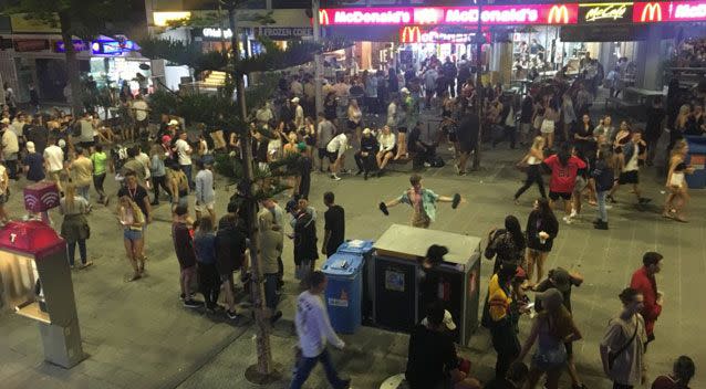 Twice as many female school leavers have been treated for intoxication and drug use at Queensland's Schoolies. Photo: Queensland Ambulance Service