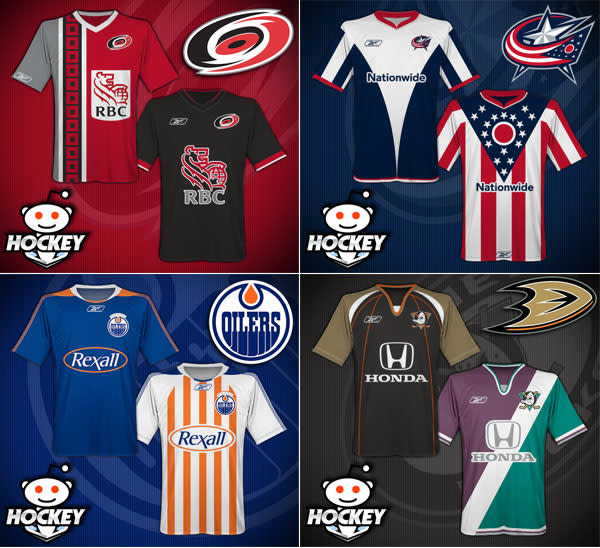 NHL To MLB Jersey Concepts! 