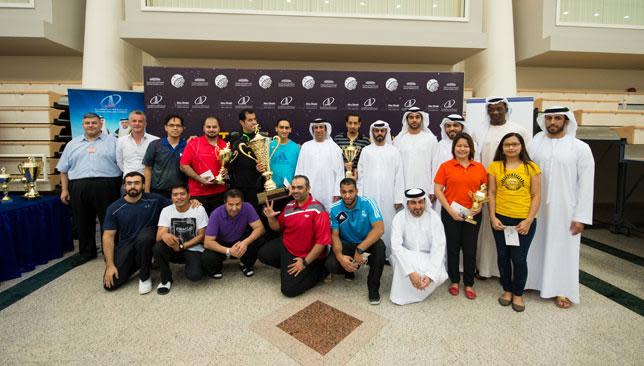 The various ZSC Ramadan Bowling Tournament winners.