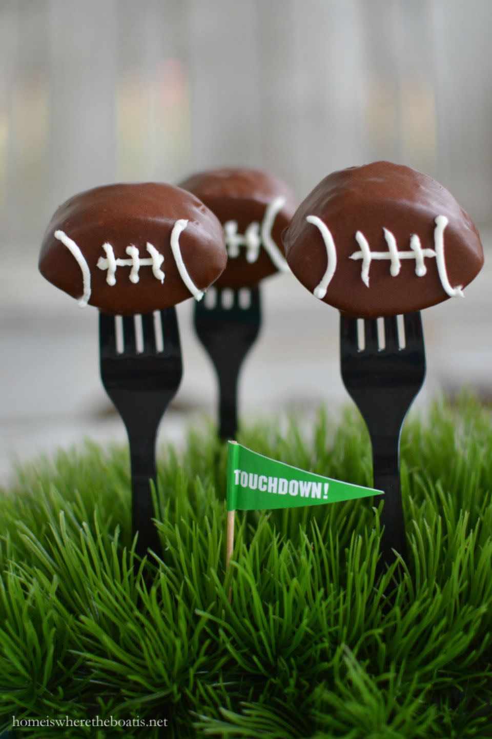 Football Cake Pops