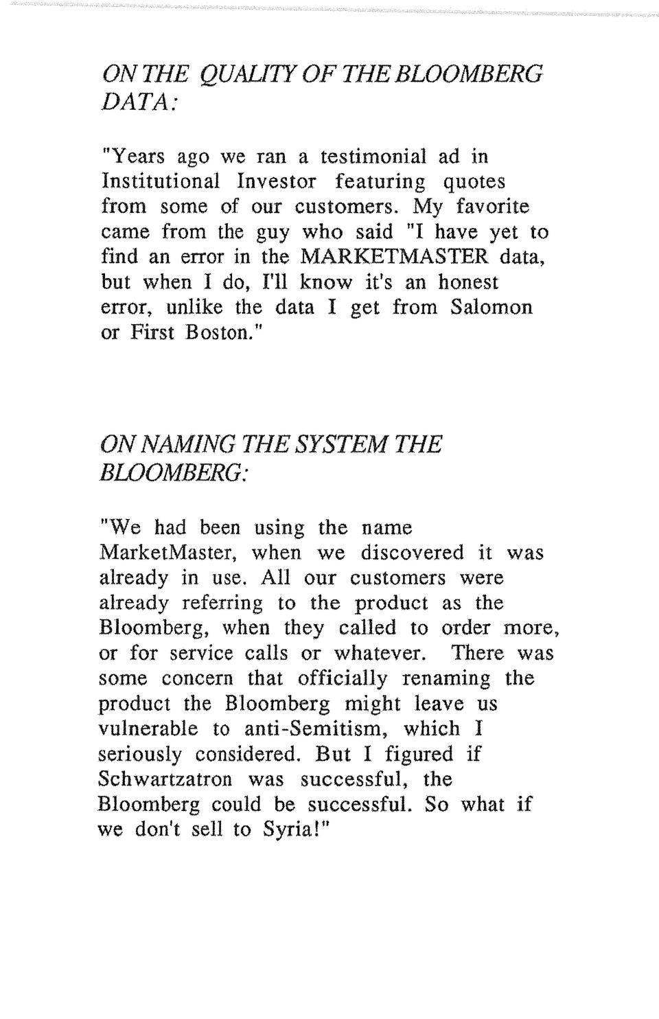 Page 19, The Portable Bloomberg