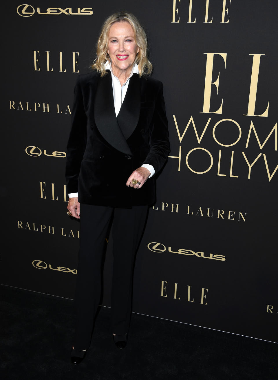 BEVERLY HILLS, CALIFORNIA - OCTOBER 14: Catherine O'Hara arrives at the 2019 ELLE Women In Hollywood at the Beverly Wilshire Four Seasons Hotel on October 14, 2019 in Beverly Hills, California. (Photo by Steve Granitz/WireImage)