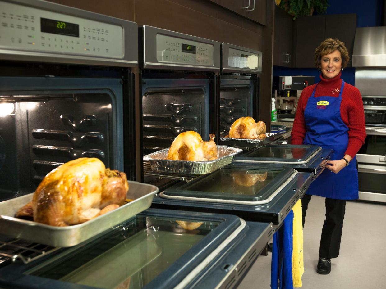 2013 Phyllis Kramer in the Butterball Test Kitchen