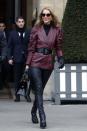 <p>Hats off to Celine Dion for embracing some of fashion's more intimidating throwback trends. Here she is the height of '80s chic in head-to-toe leather. We love the burgundy color of the jacket and the cinched waist adds extra polish.</p><p><strong>RELATED:</strong> <a href="https://www.goodhousekeeping.com/beauty/hair/g28122979/80s-hair-ideas/" rel="nofollow noopener" target="_blank" data-ylk="slk:13 Amazing Hairstyles from the '80s;elm:context_link;itc:0;sec:content-canvas" class="link ">13 Amazing Hairstyles from the '80s</a></p>