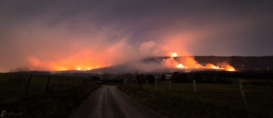 The Waterfall Mountain Complex on the evening of Wednesday, March 20, 2024. (Image courtesy of Peter Forister Photography)